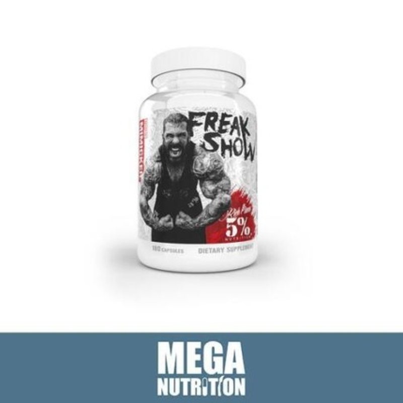 5% Nutrition Freak Show Legendary Series Ultimate Strength Boost 180 Capsules