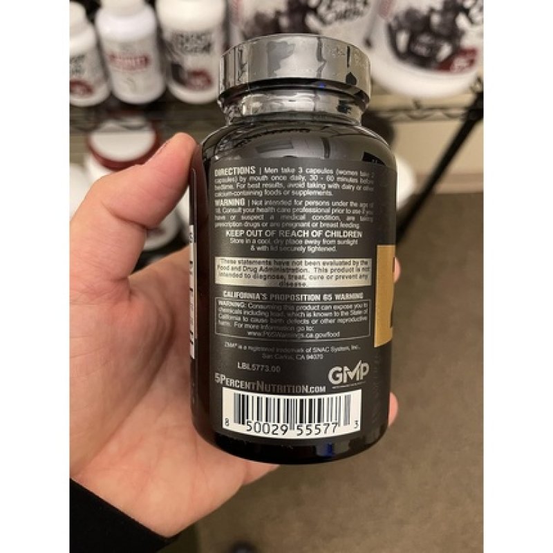 5% Nutrition Core ZMA with Boron - Promotes Recovery