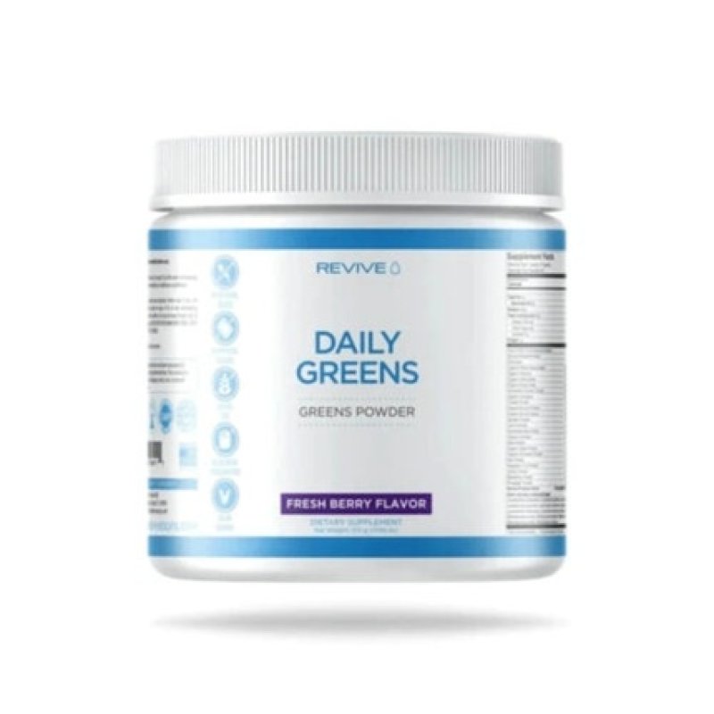 Revive MD Daily Greens Powder Superfood Antioxidant Fresh Berry Organifi - 30 Servings