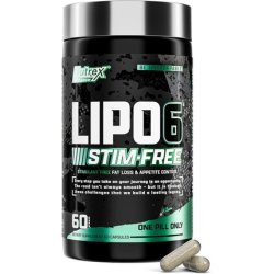 Nutrex Research Lipo Six Stim-Free Metabolism & Appetite Support Supplement