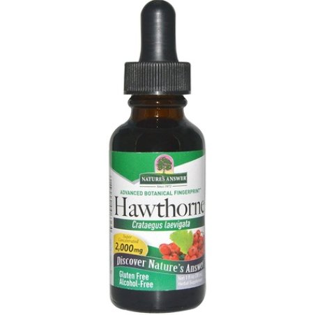 Nature's Answer Hawthorn Berries Promotes Healthy Circulation Function 1oz
