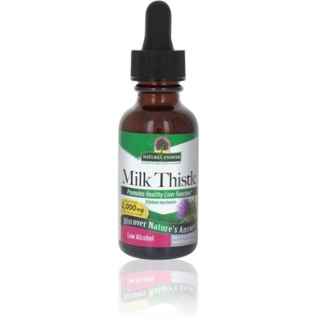 Natures Answer Milk Thistle with Organic Alcohol 2000mg 1oz Extract
