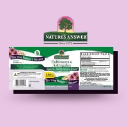 Nature's Answer Echinacea & Astragalus Immune Support