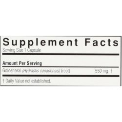 Nature's Answer Goldenseal Root Vegetarian Capsules 50 Count