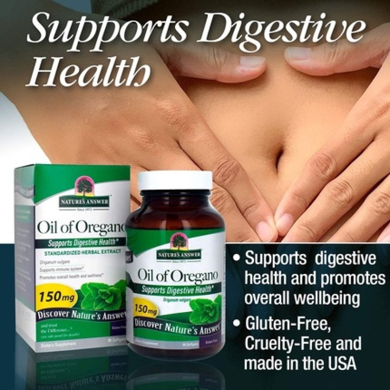 Nature's Answer Oil of Oregano Softgel Capsules 90 Count