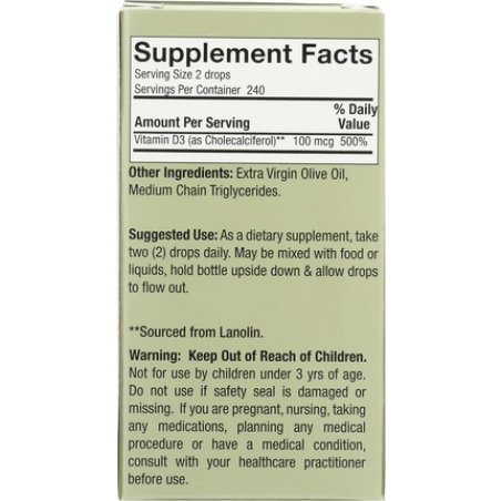 Nature's Answer Vitamin D3 Drops