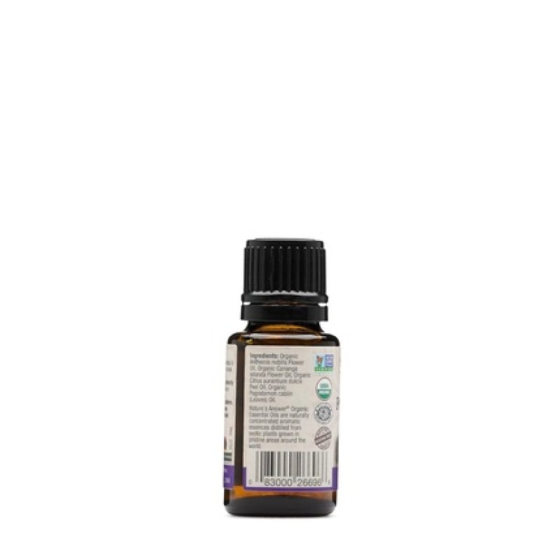 Nature's Answer 100% Pure Organic Essential Oil Blend 0.5oz Peace Calming