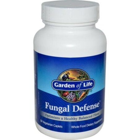 Garden of Life Fungal Defense 84 Veggie Caplets for a Healthy Gut