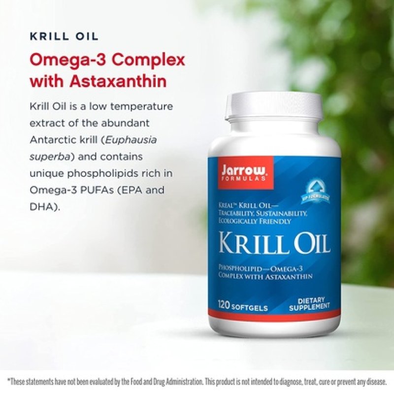 Jarrow Formulas Krill Oil 120 Softgels