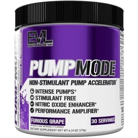 Evlution Nutrition Pumpmode Powder Furious Grape 174g