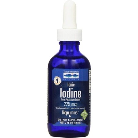 Trace Minerals Research Liquimins Ionic Iodine from Potassium Iodide Liquid 59ml