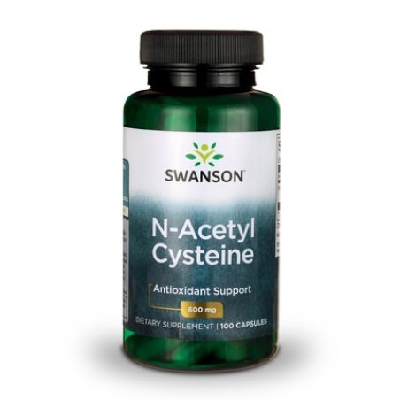 Swanson N-Acetyl Cysteine Capsules 600mg 100 Count