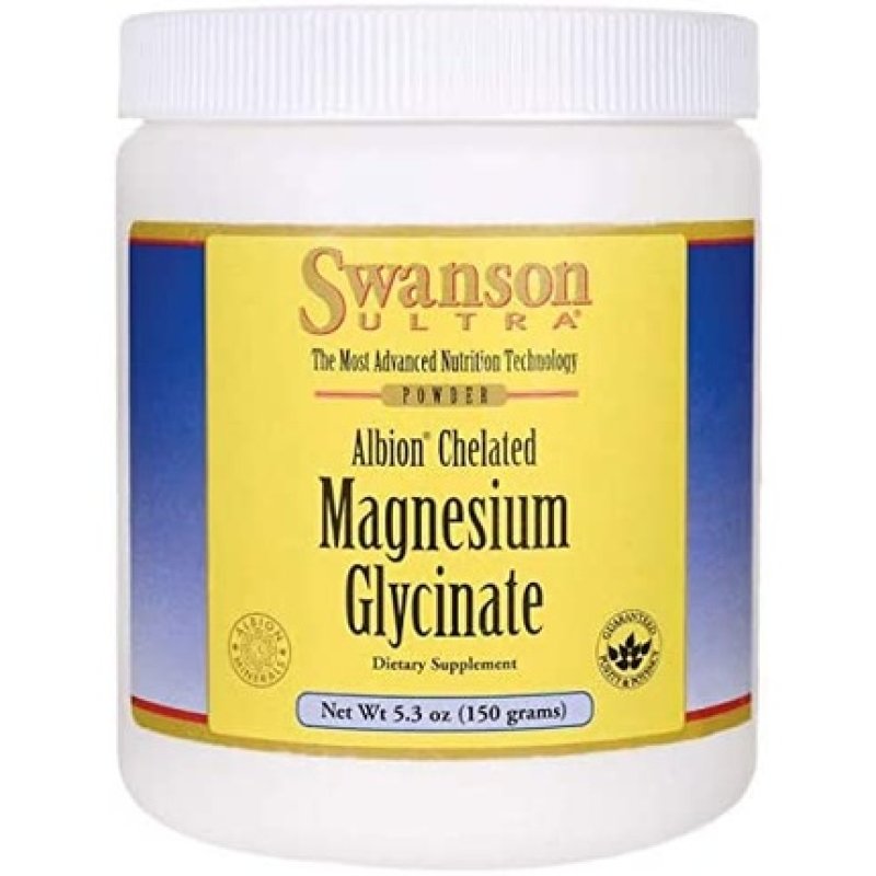 Swanson Albion Chelated Magnesium Glycinate Powder 150g
