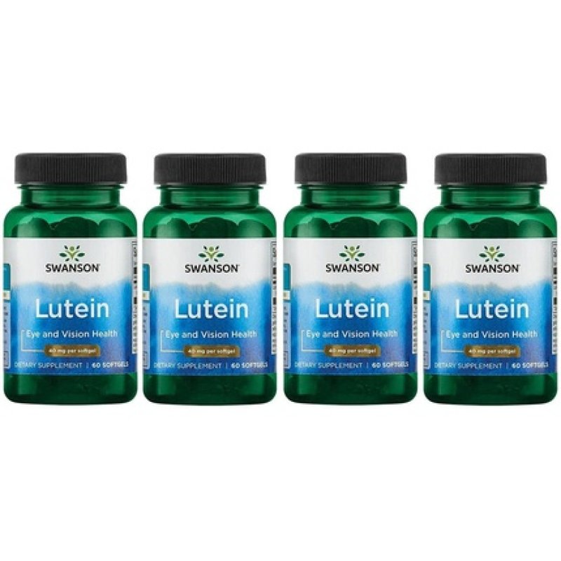 Swanson Lutein Eye Vision Retina Macula Health Supplement 40mg 60 Softgels