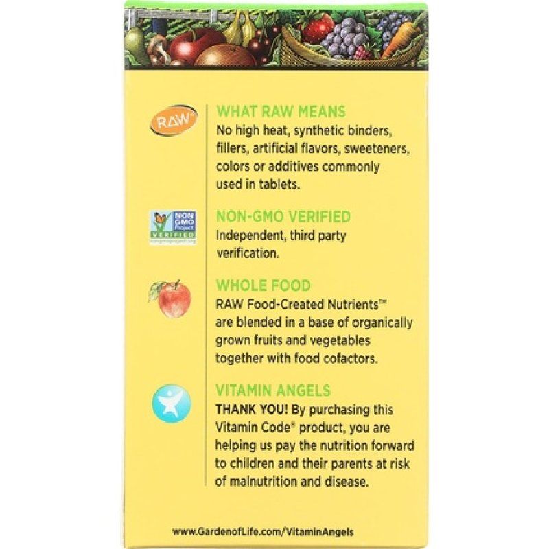 Garden of Life Vitamin-Code RAW B-Complex 60 Vcapsules