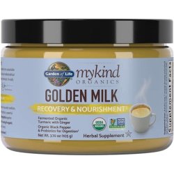 Garden of Life mykind Organics Golden Milk Recovery & Nourishment Powder 30 Servings