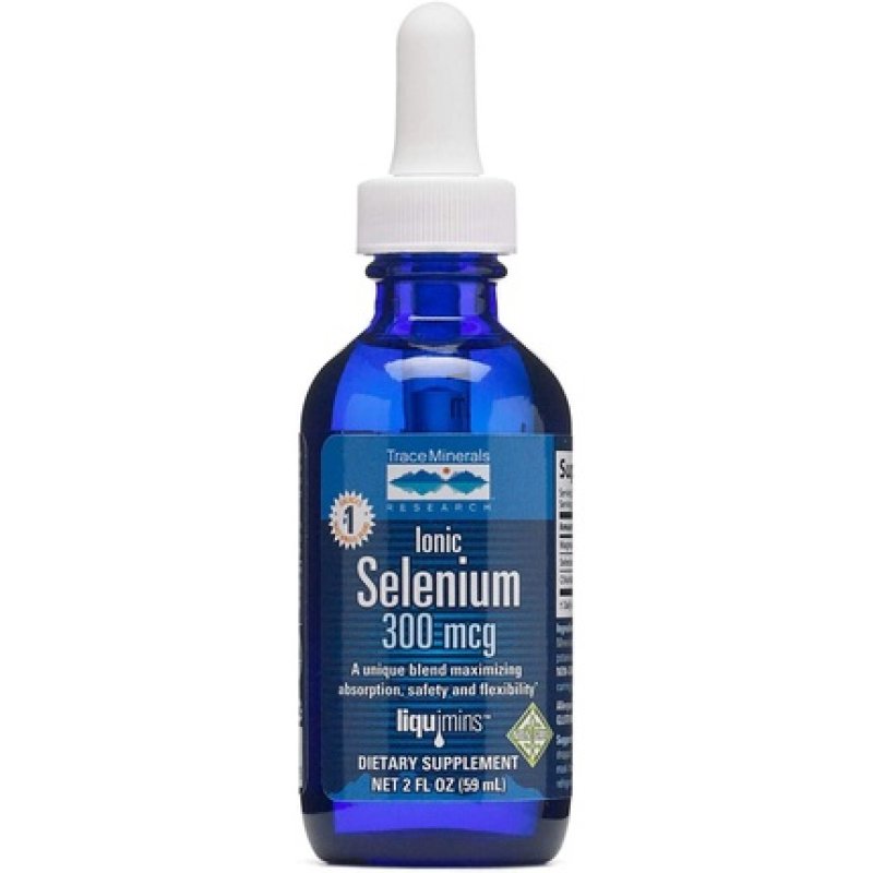 Ionic Selenium 300mcg 2 fl oz Trace Minerals Research - UK Seller