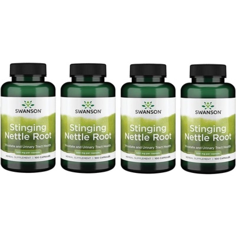 Swanson Stinging Nettle Root Respiratory & Urinary Tract Health Support Herbal Supplement 100 Capsules