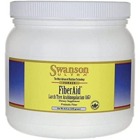 Swanson FiberAid Larch Tree Arabinogalactan Powder Fiber Drink Mix 8.8oz