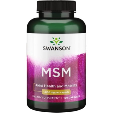 Swanson MSM 1000mg 120 Capsule