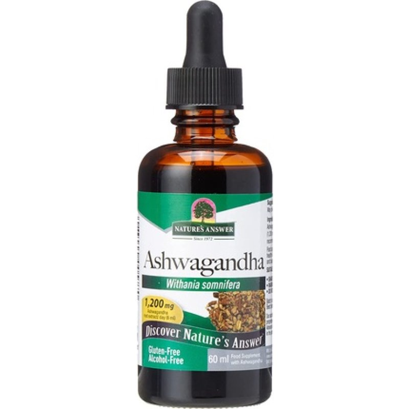 Nature's Answer Alcohol-Free Ashwagandha Root 2 fl oz