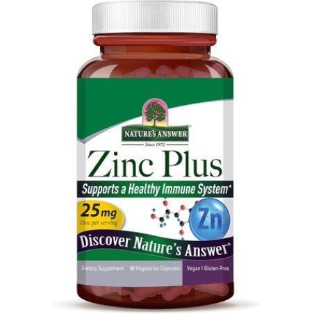 Zinc Plus Zinc Vitamins for Adults 25mg Immune Support with B6 60 Veg Capsules