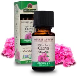 Organic Essential Oil 100% Pure Clove 0.5 Fl Oz 15ml