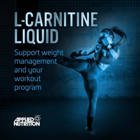 Applied Nutrition L Carnitine 3000 Liquid with Green Tea & Vitamin C Boosts Energy & Weight Management Vegan 480ml 32