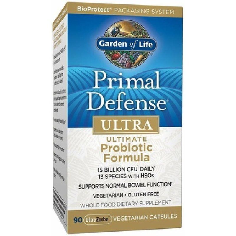 Garden of Life Primal Defense Ultra Probiotic Formula Capsules