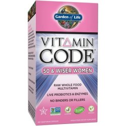 Garden of Life Vitamin-Code 50 & Wiser Women 240 Vcaps
