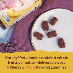 Garden of Life mykind Organics Kids Fruit Gummy Vitamins 120 Chewable Gummies