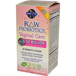 Garden of Life ROH Probiotics Vaginal Care Vegetarian Capsules 30 Count