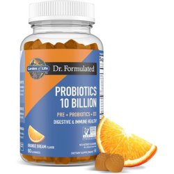 Garden of Life Dr. Formulated Probiotics 10 Billion Orange Dream 60 Gummies
