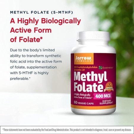 Jarrow Formulas Methyl Folate 60 Capsules