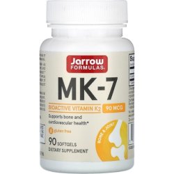 Jarrow Formulas MK-7 90mcg 90 Softgels
