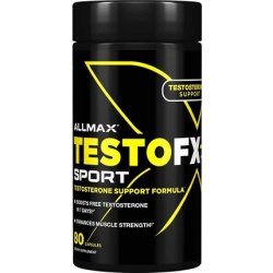 Allmax Testofx Sport Testosterone Support Formula 80 Capsules