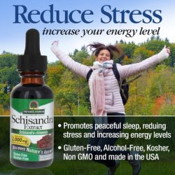 Nature's Answer Alcohol-Free Schisandra Berry 1 Fluid Ounce