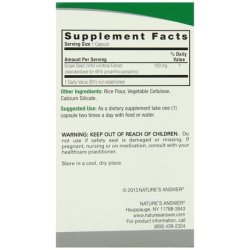Nature's Answer Grape Seed Vegetarian Capsules 60 Count