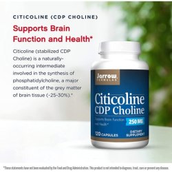 Jarrow Citicoline CDP Choline 250mg 120 Capsules