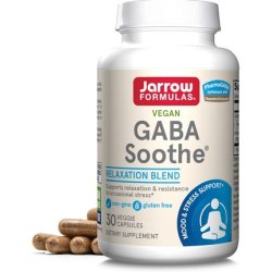 Jarrow Formulas Gaba Soothe 3 Ingredient Dietary Supplement for Relaxation