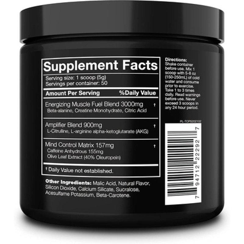 JNX Sports The Curse! Pre Workout Powder with Creatine Pineapple Shred