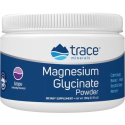 Trace Minerals Magnesium Glycinate Powder 120mg Daily Supplement