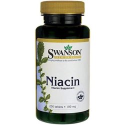 Swanson Niacin 100mg 250 Tablets