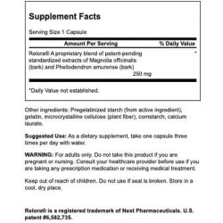 Swanson Relora 250mg 90 Capsules