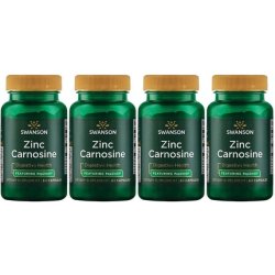 Swanson Zinc Carnosine PepZin GI Natural Supplement Supporting Gastric Health 60 Capsules
