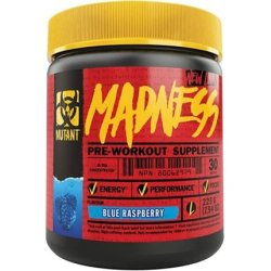 Mutant Madness Pre-Workout Supplement for Energy, Focus, and Performance 225g