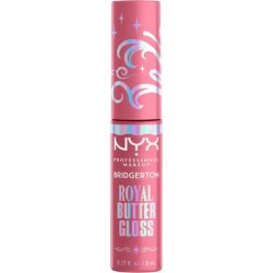 Nyx Professional Makeup Bridgerton Royal Gloss 01 Royal Buttergloss Angel Food