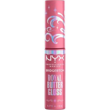 Nyx Professional Makeup Bridgerton Royal Gloss 01 Royal Buttergloss Angel Food