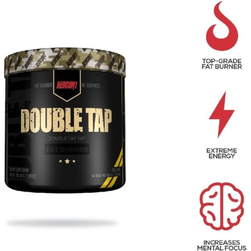 REDCON1 Double Tap Blue Raspberry - 40 Servings