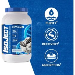 Evogen Isoject Whey Protein Isolate Ultrapure Protein Powder